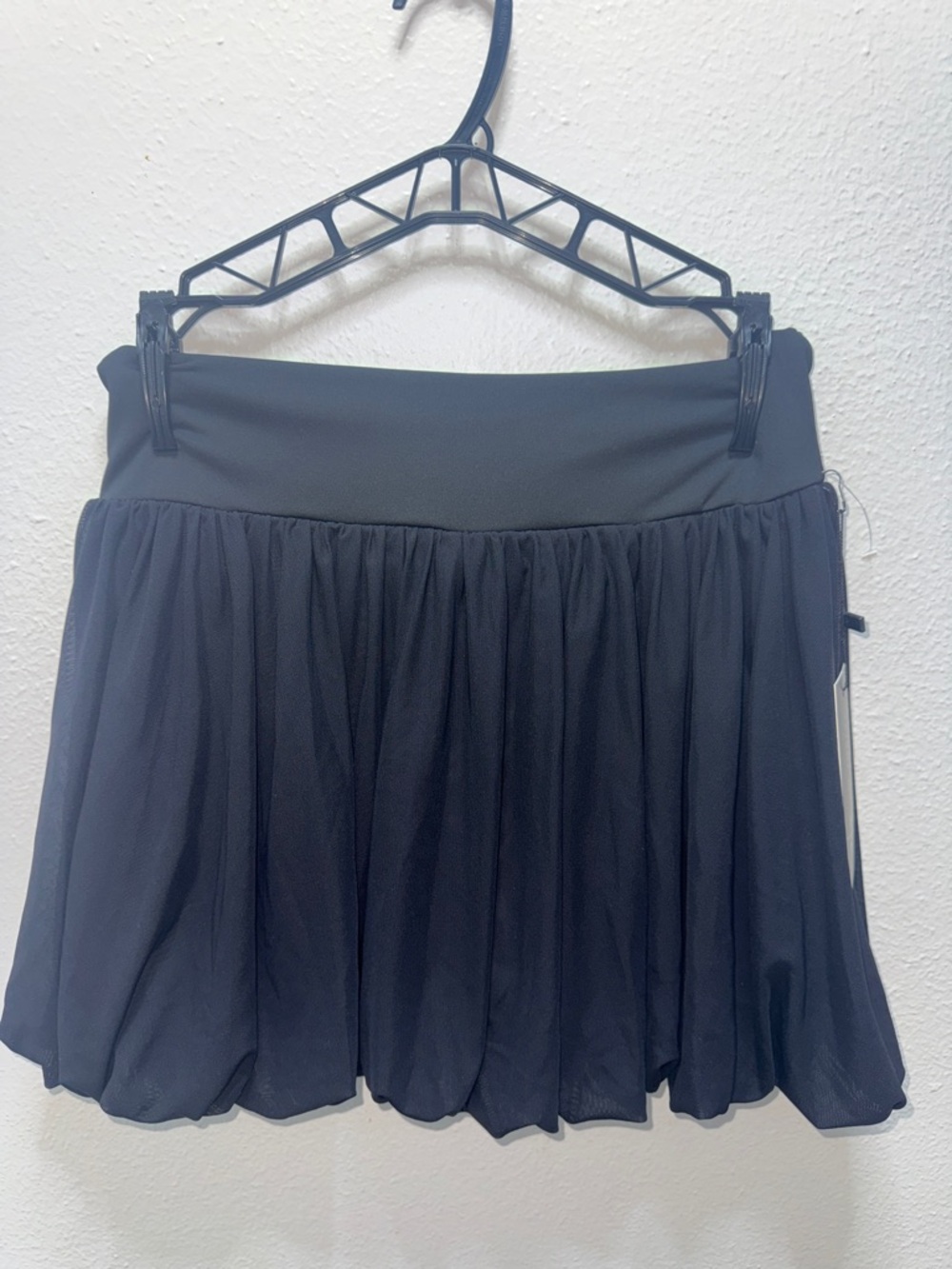 Thrive Flowy Black Mini Skirt